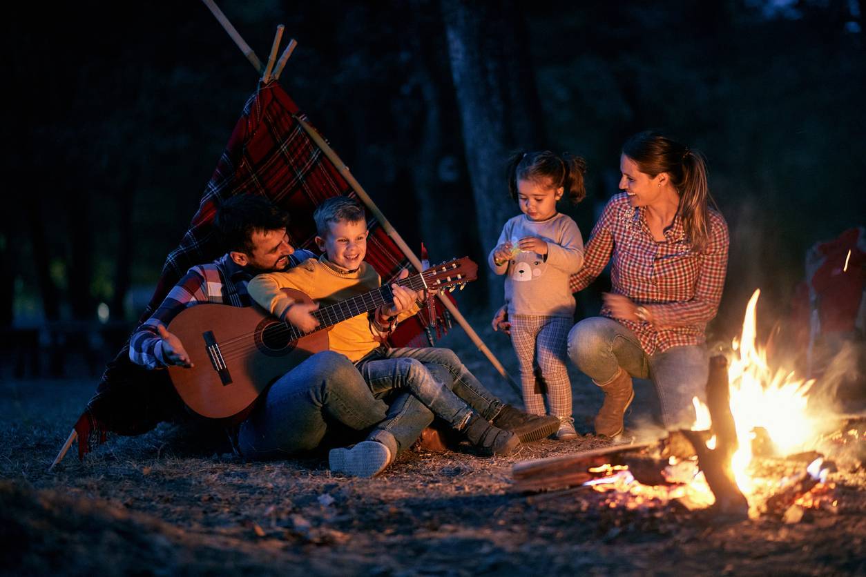 camping en famille